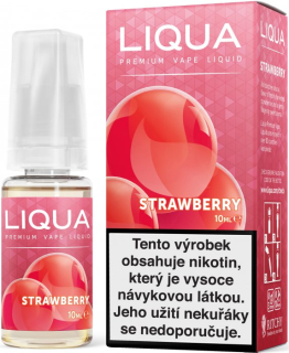 Liquid LIQUA Elements Strawberry 10ml - 18mg (Jahoda)