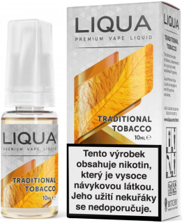 Liquid LIQUA Elements Traditional Tobacco 10ml - 3mg (Tradiční tabák)