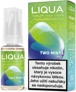 Liquid LIQUA Elements Two Mints 10ml - 3mg (Chuť máty a mentolu)