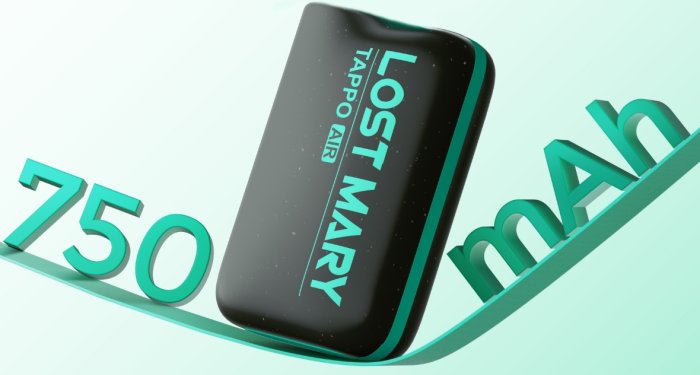 Elektronická cigareta LOST MARY TAPPO AIR 750mAh Red