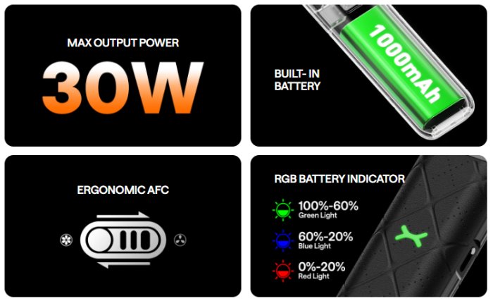 Elektronická cigareta OXVA Xlim Go 1000mAh Luxe Brown