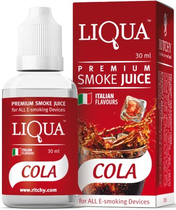 RITCHY Liquid do elektronické cigarety Liqua Cola 30 ml, 3mg
