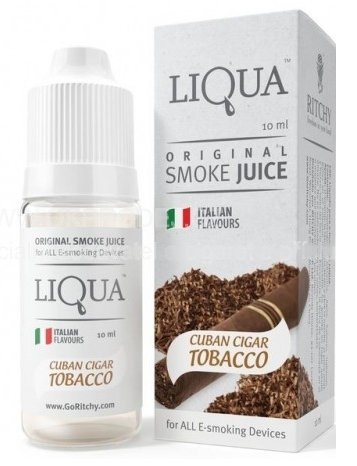 E-Liquid Liqua Kubánský doutníkový  tabák 30ml 12mg 
