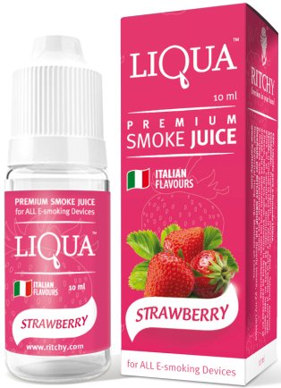 E-Liquid Liqua Jahoda (Strawberry) 30ml 0mg
