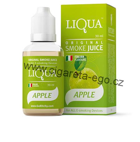 E-Liquid liqua Jablko (Apple) 30 ml 0mg