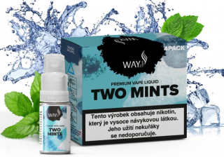 Liquid WAY to Vape 4Pack Two Mints 4x10ml-0mg