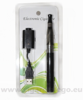 Elektronická cigareta eGo CE 4 start set 1100 mAh, 1ks černá+adaptér