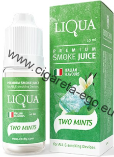 Liquid LIQUA Two mints 10ml-3mg (chuť máty a mentolu)