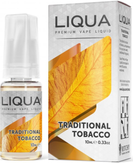 Liquid LIQUA Elements Traditional Tobacco 10ml - 0mg (Tradiční tabák)