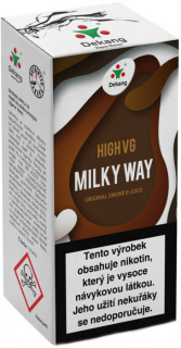 Liquid Dekang High VG Milky Way 10ml - 3mg (Tvarohový koláč s mandlemi)