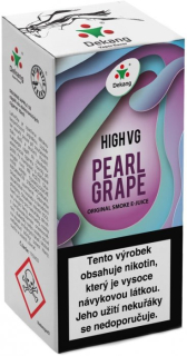 Liquid Dekang High VG Pearl Grape 10ml - 6mg (Hrozny s mátou)