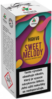 Liquid Dekang High VG Sweet Melody 10ml - 3mg (Broskev s citrónem)
