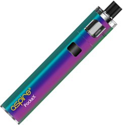 Elektronická cigareta aSpire PockeX AIO 1500mAh Rainbow