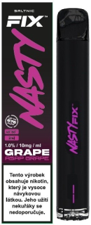 Elektronická cigareta Nasty Juice Air Fix Asap Grape 10mg