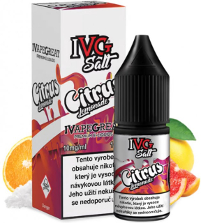 Liquid IVG SALT Citrus Lemonade 10ml - 10mg