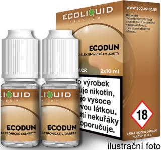 Liquid Ecoliquid Premium 2Pack ECODUN 2x10ml - 6mg