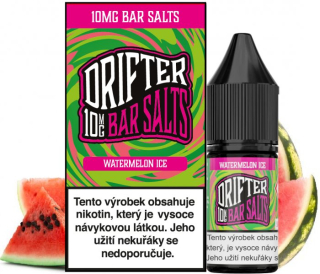 Liquid Drifter Bar Salts Watermelon Ice 10ml - 10mg