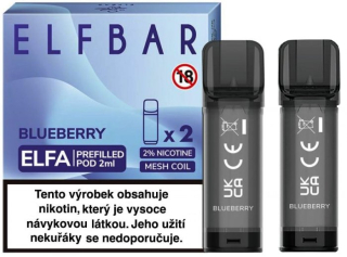 Cartridge Elf Bar ELFA Pods 2Pack Blueberry 20mg