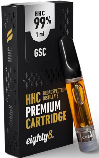 Cartridge Eighty8 HHC, 99% HHC GSC 1ml