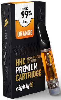 Cartridge Eighty8 HHC, 99% HHC Orange 1ml