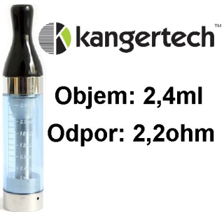Clearomizer Kangertech CC/T2 2,4ml 2,2ohm Blue