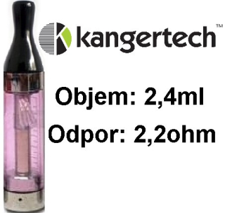 Clearomizer Kangertech CC/T2 2,4ml 2,2ohm Purple