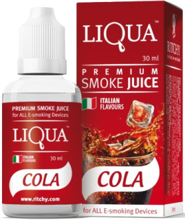 RITCHY Liquid do elektronické cigarety Liqua Cola 30 ml, 0 mg