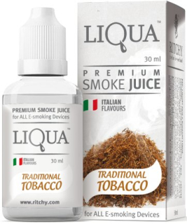 E-Liquid Liqua Tradiční tabák 30ml 0mg