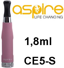 Clearomizer aSpire CE5-S BDC 1,8ohm 1,8ml Pink