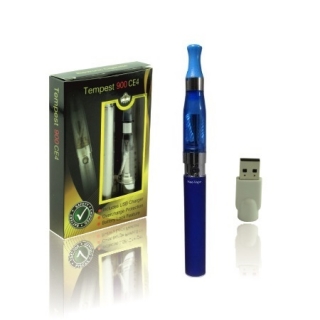 E-cigareta eGo CE 4 start kit 1100mAh 1ks modrá 