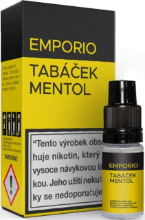 Liquid EMPORIO Tobacco - Menthol 10ml - 6mg