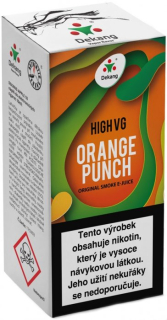 Liquid Dekang High VG Orange Punch 10ml - 1,5mg (Sladký pomeranč)